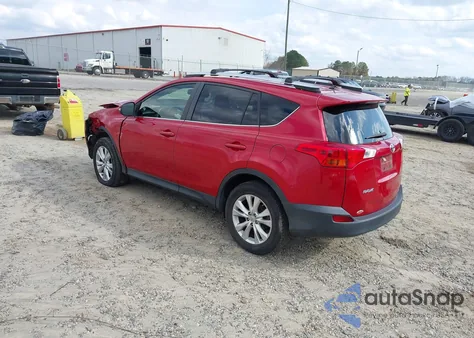 2013 Toyota Rav4 Limited from USA, damaged, VIN JTMYFREV7D5006087
